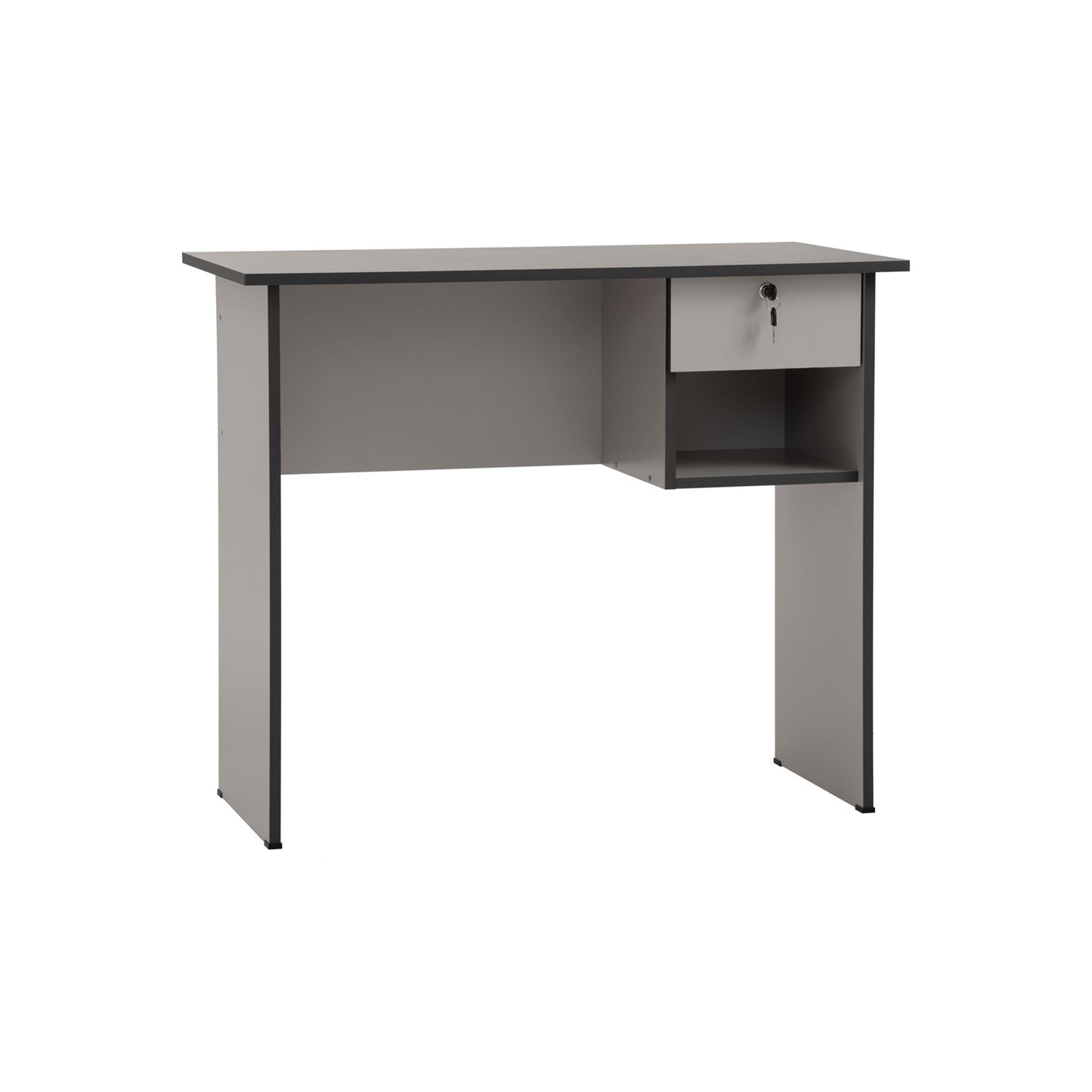 [DESK] AURELIUS 3' OFFICE TABLE GREY