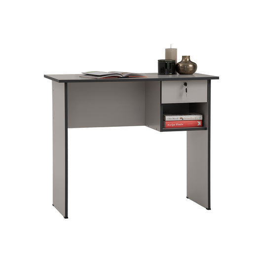 [DESK] AURELIUS 3' OFFICE TABLE GREY