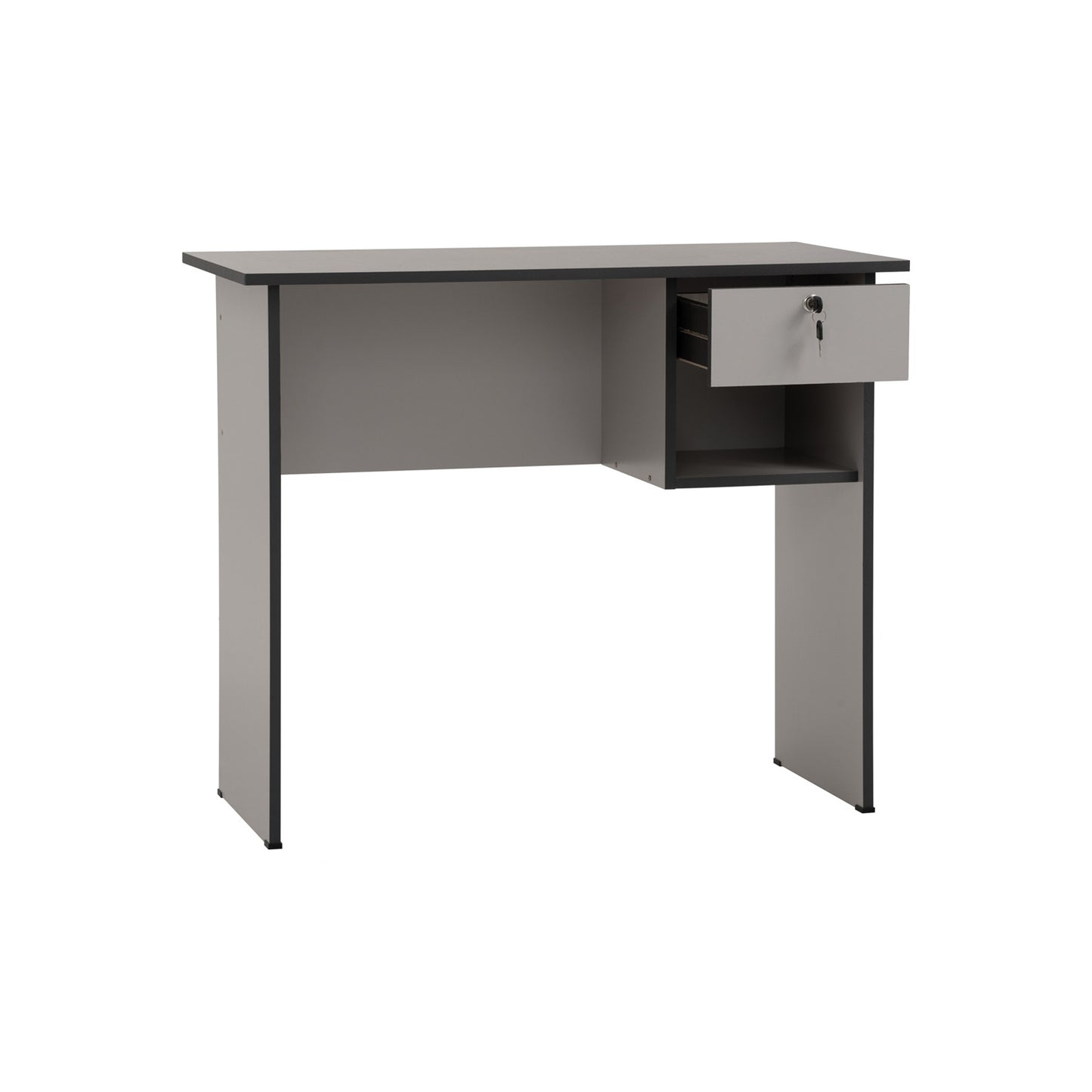 [DESK] AURELIUS 3' OFFICE TABLE GREY