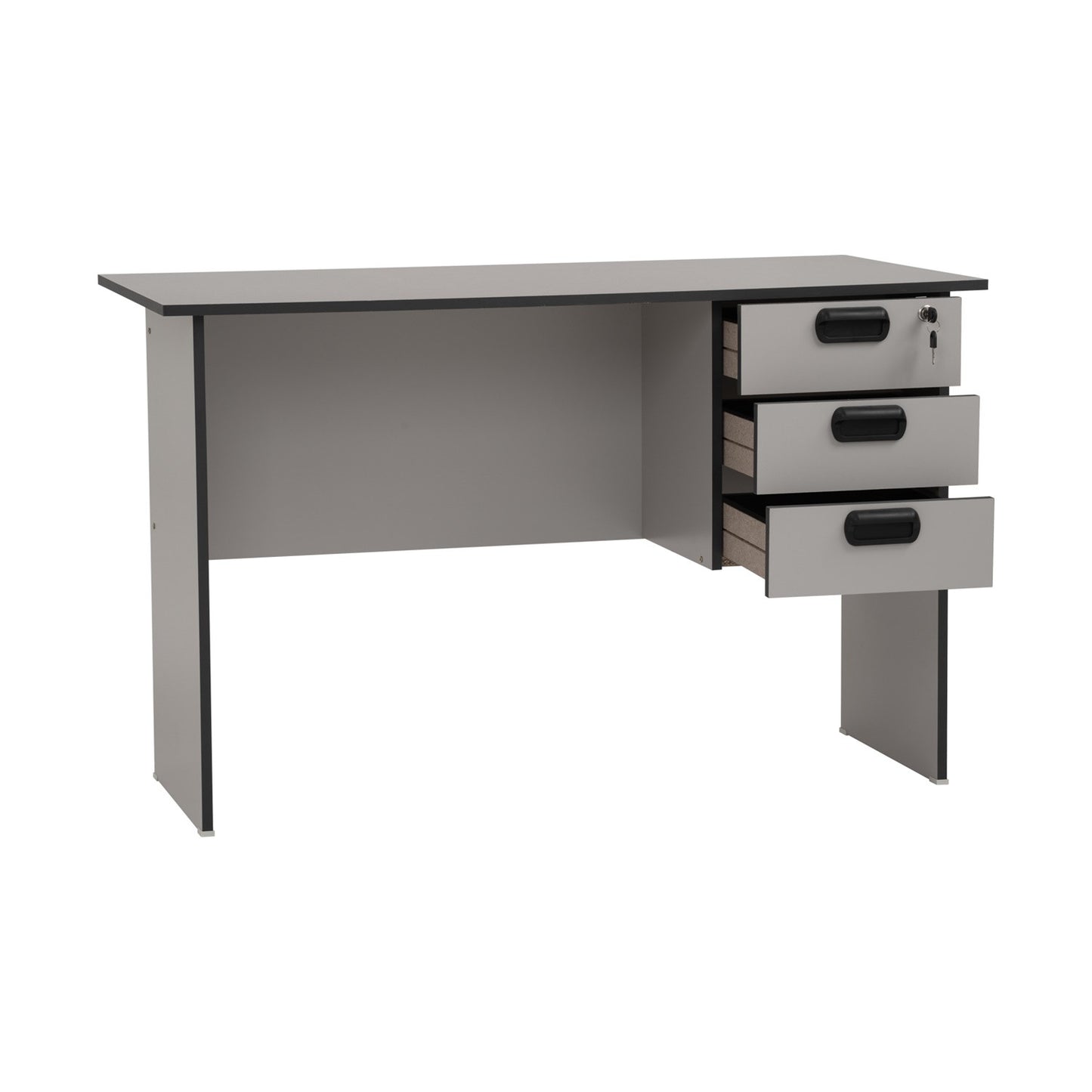 [DESK] AURELIUS 4' OFFICE TABLE GREY
