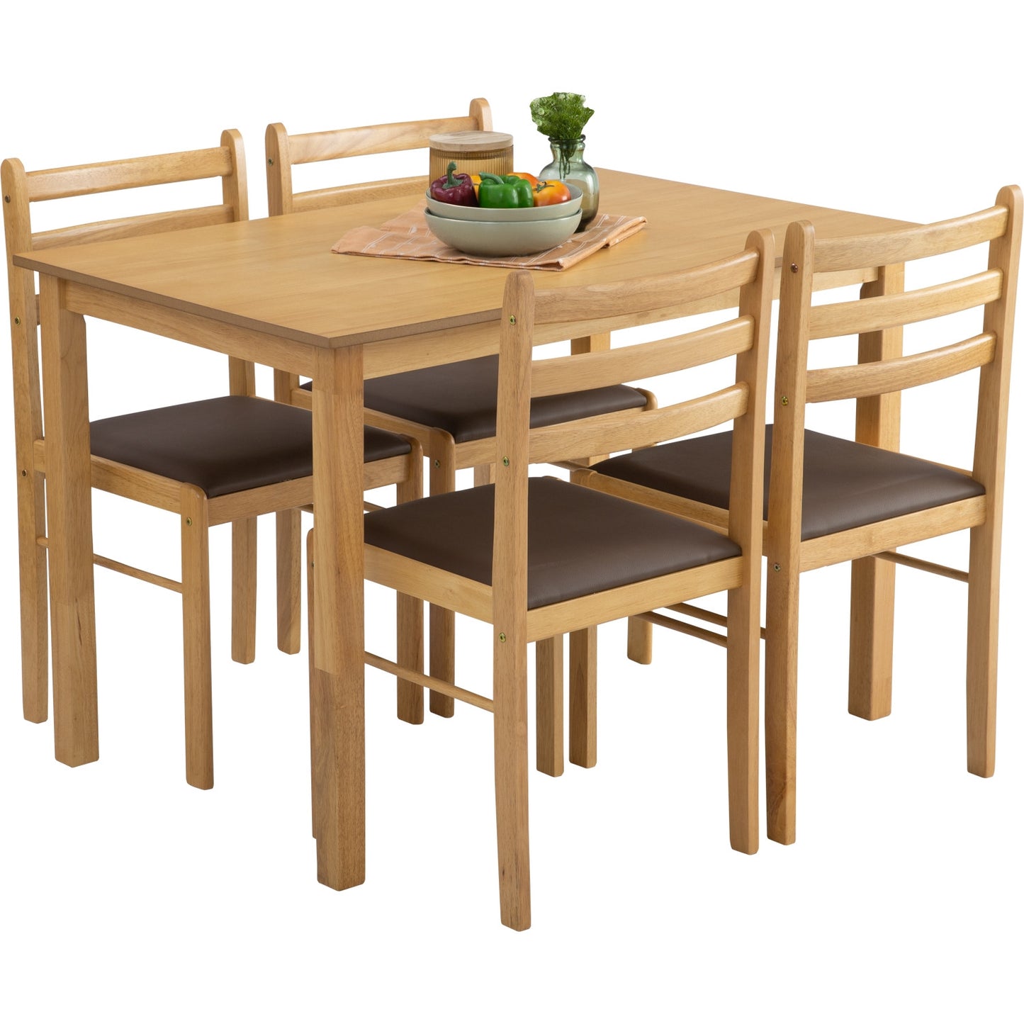 [DINING] MENTARI OAK SET