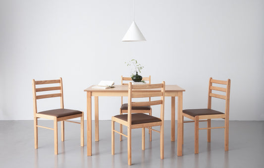 [DINING] MENTARI OAK SET