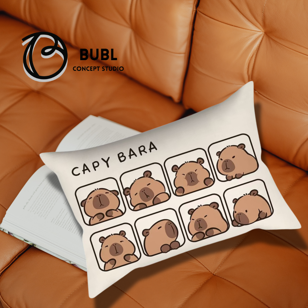 30X50 CAPYBARA THROW PILLOW