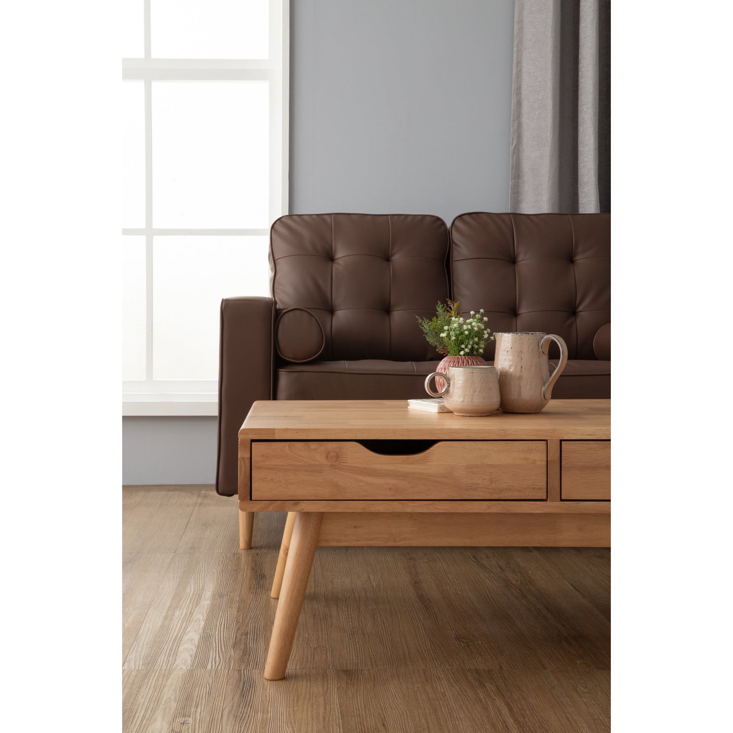 [SOFA] FERRA 2 SEATER (VINYL)