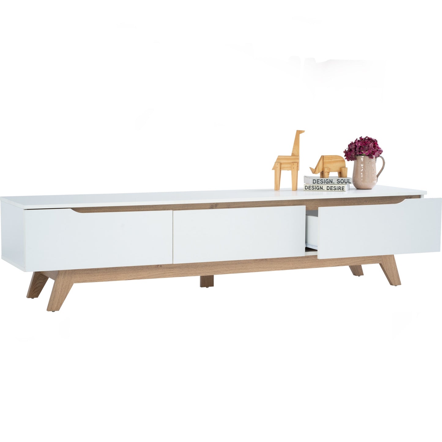 [CABINET & STORAGE] LUCENTE 1.8M TV CABINET