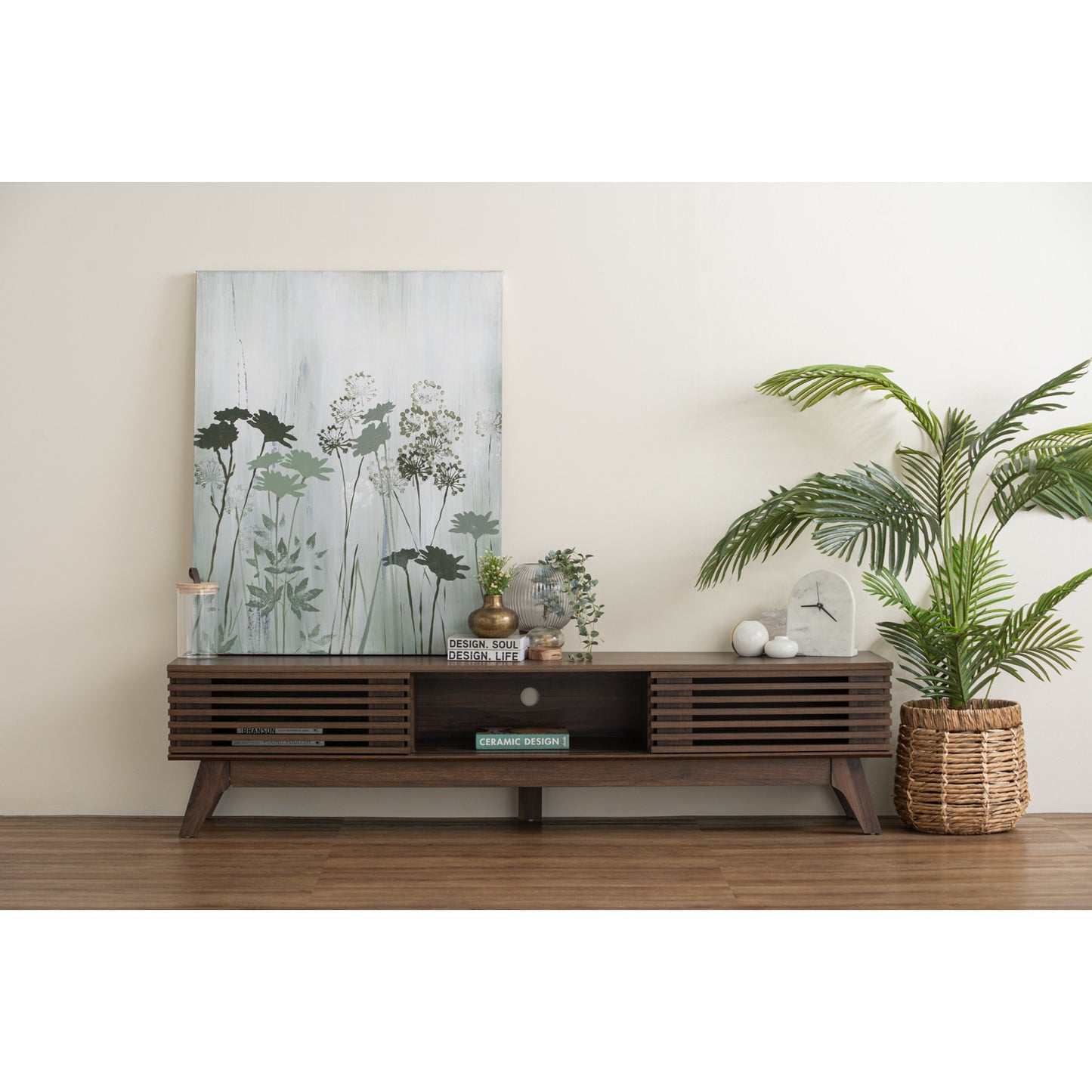 [CABINET & STORAGE] DOMINIQUE TV CABINET 1.8M