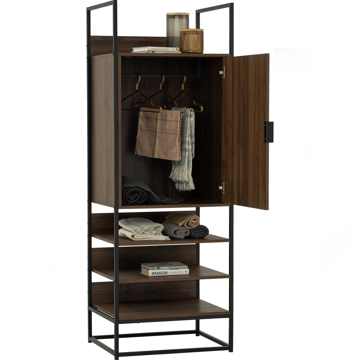 [CABINET & STORAGE] CALESTIA OPEN WARDROBE A