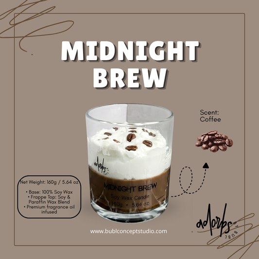 [FRAPPE SERIES] MIDNIGHT BREW CANDLE ☕