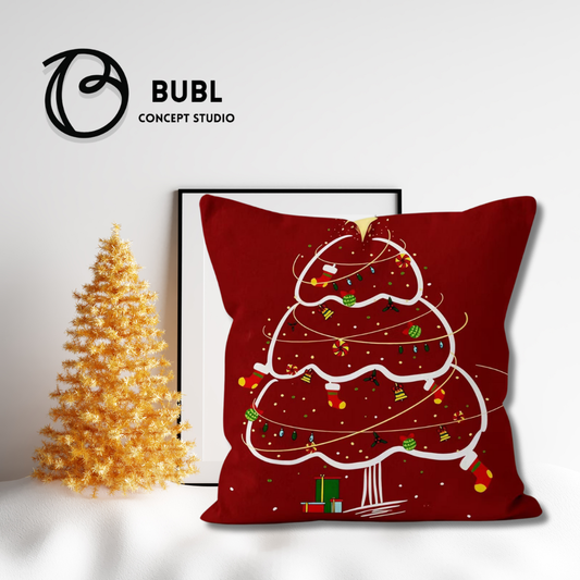 [SEASONAL] 40X40 CHRISTMAS TREE THROW PILLOW
