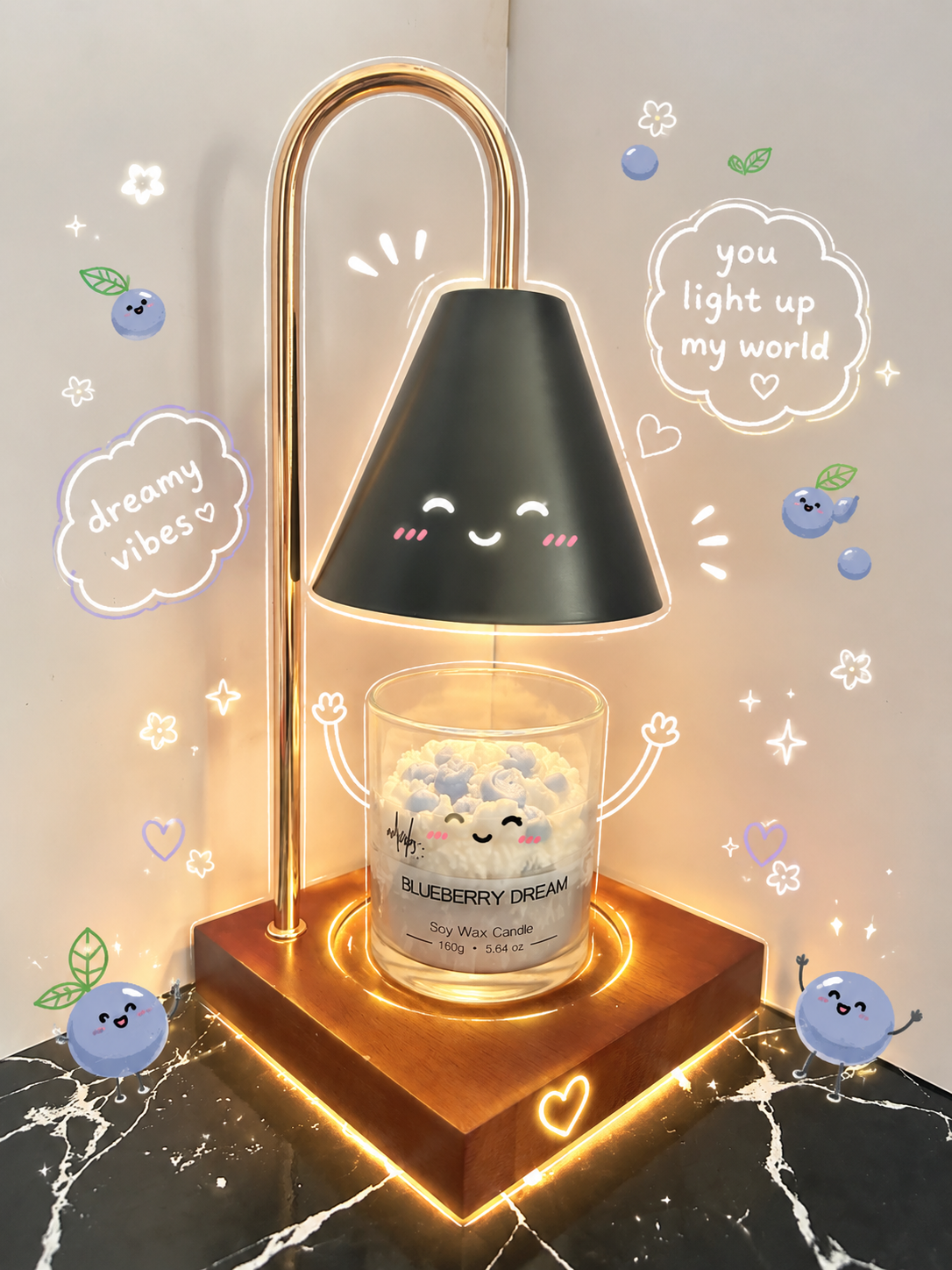 [FRAPPE SERIES] BLUEBERRY DREAM CANDLE 🫐