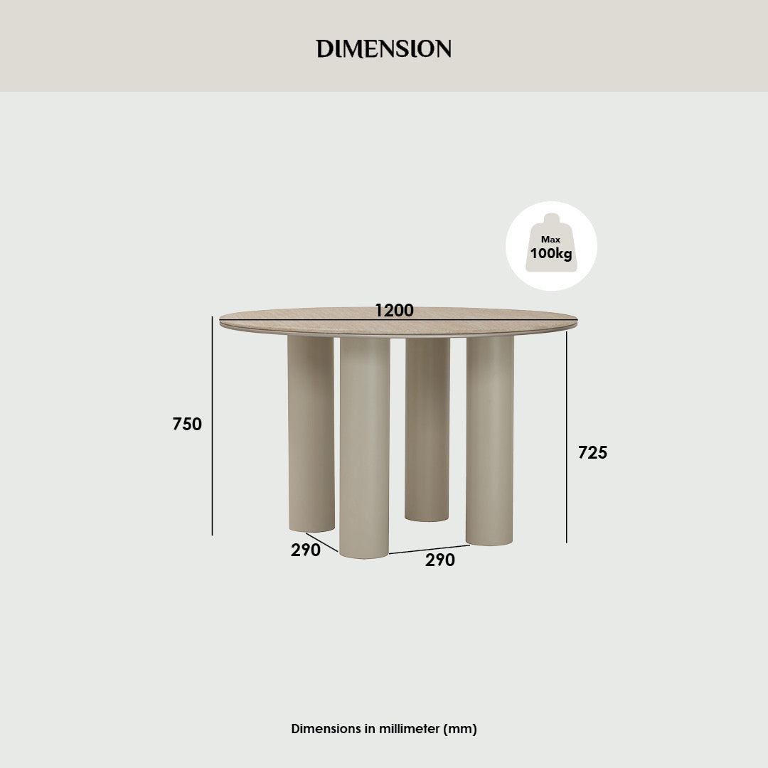 [DINING] ABEL (TABLE ONLY)
